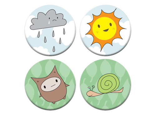 forest friends badges