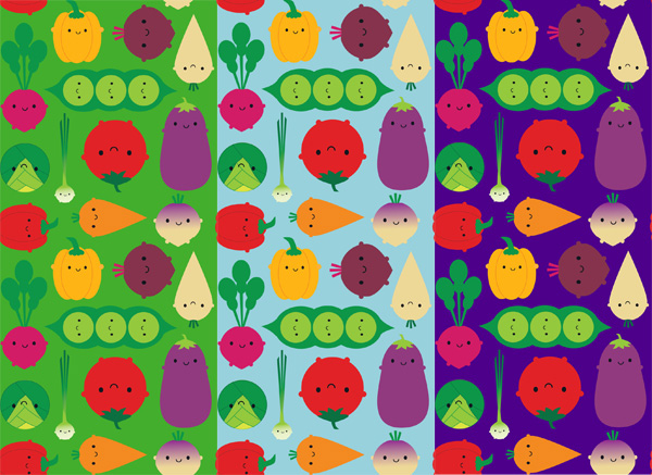 Fruit Bowl and Vegetable Garden Fabric
