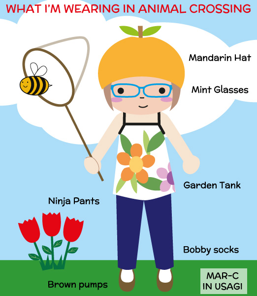 What I Wore: Animal Crossing Edition