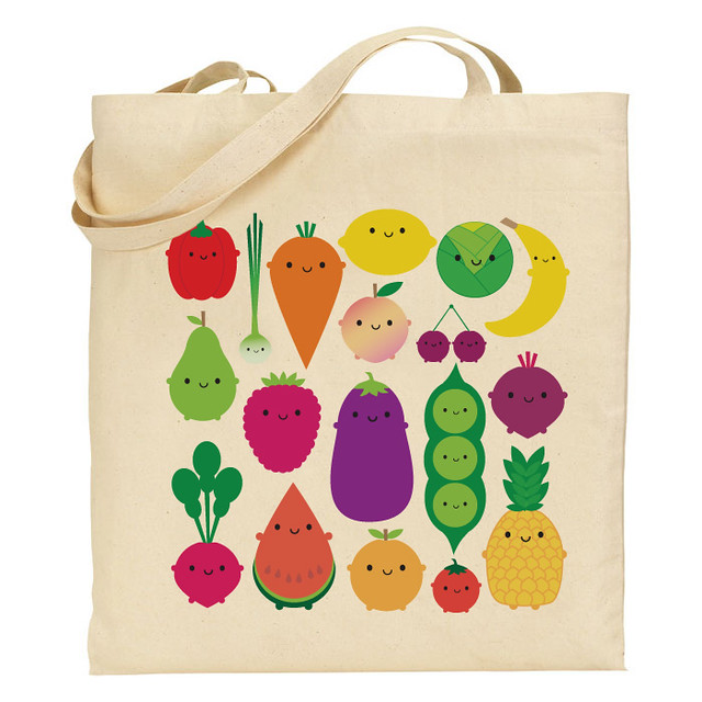 5 A Day Tote Bags