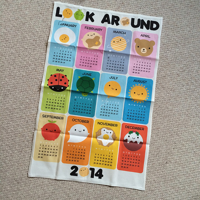 2014 Tea Towel Calendars