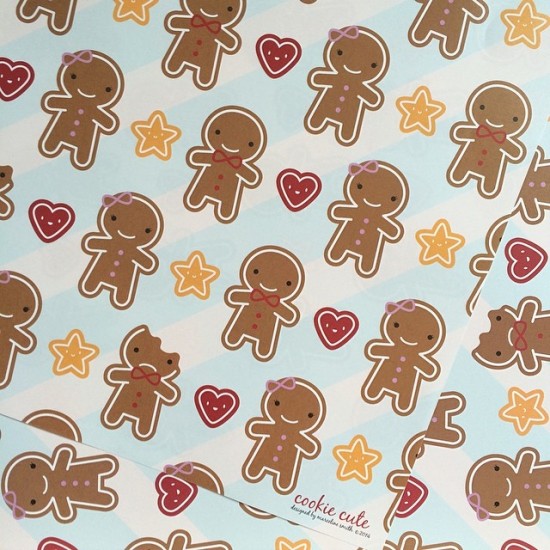 cookie cute gift wrap