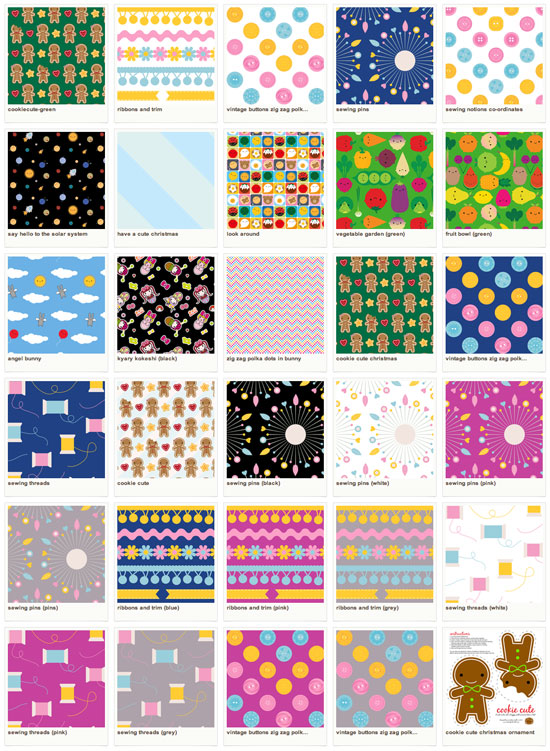 Spoonflower Swatch Madness