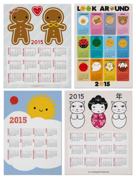 2015 calendar posters