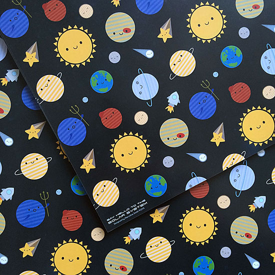 Solar System Gift Wrap is Here!