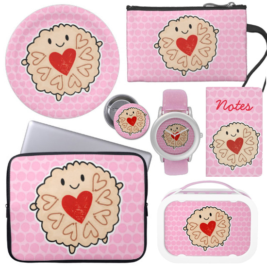 Jammie Dodger at Zazzle, and New Products