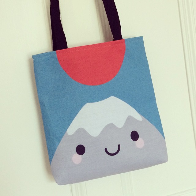 Mt Fuji Tote Bag