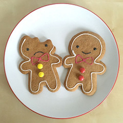Baking Cookie Cute Gingerbread Men