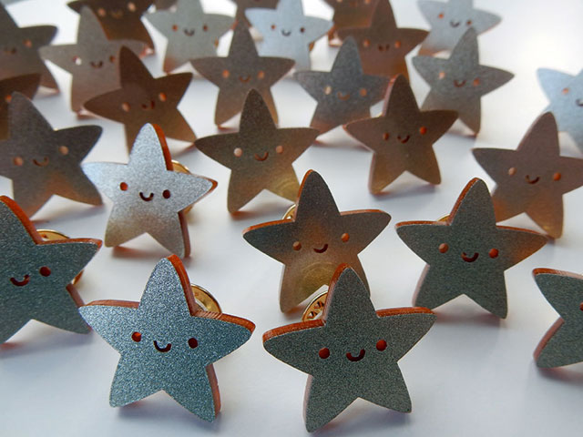 star pins