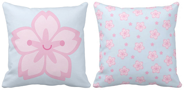 sakura pillows