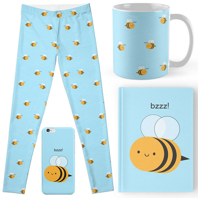 redbubble bees