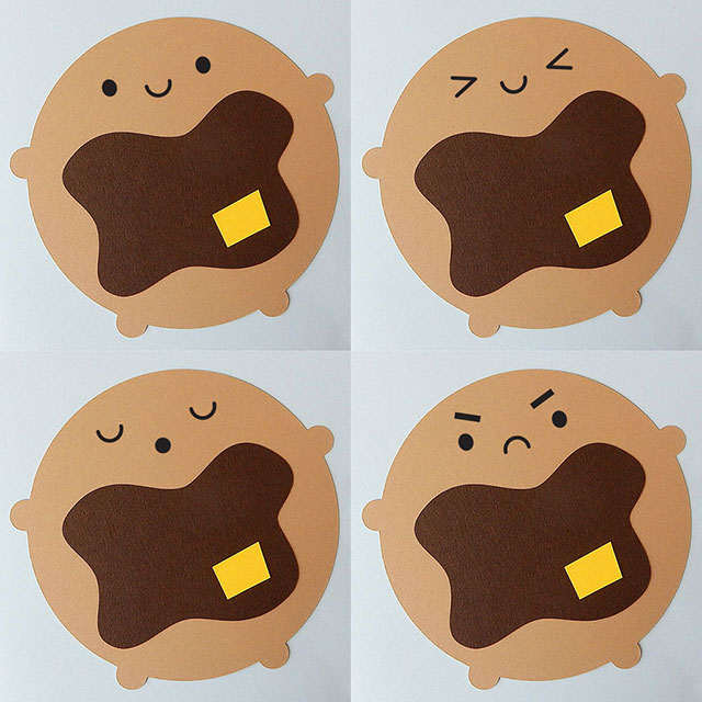 pancake paper cut tutorial copyright marceline smith