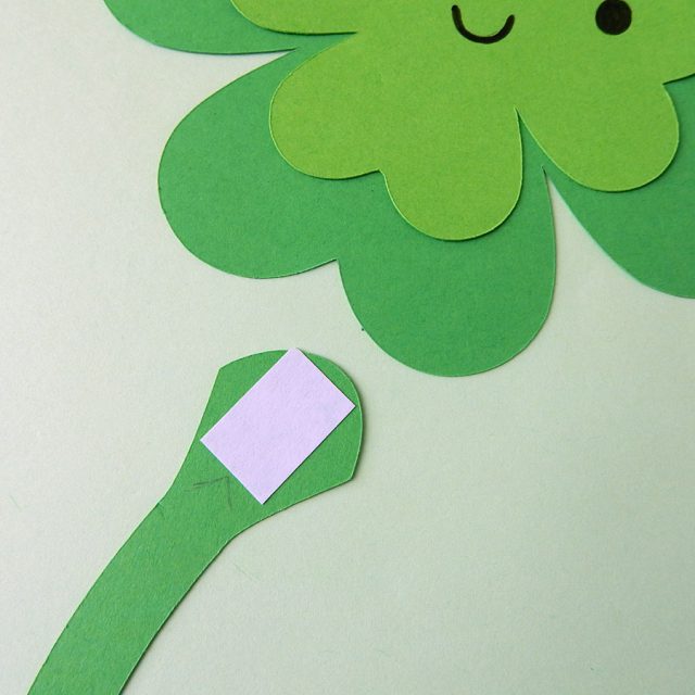 lucky clover paper cut tutorial copyright marceline smith