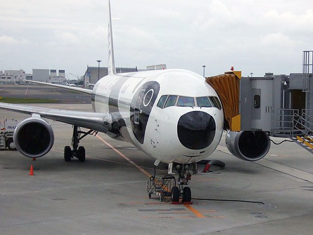 narita airport panda plane - marcelinesmith