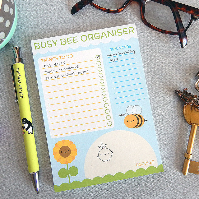 busy bee organiser