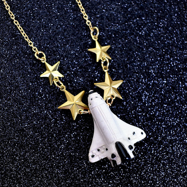 space shuttle necklace