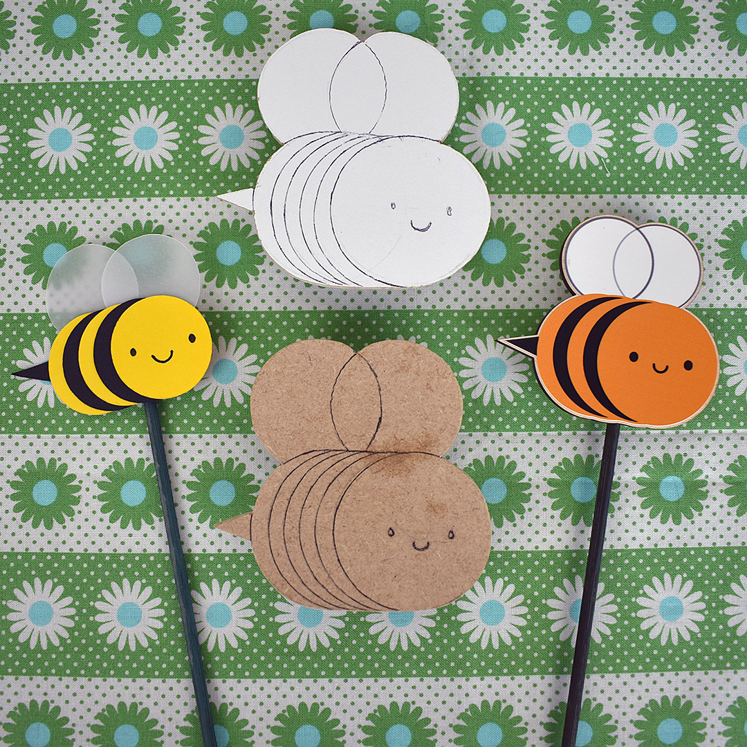 How We Made The Wooden Bumblebees