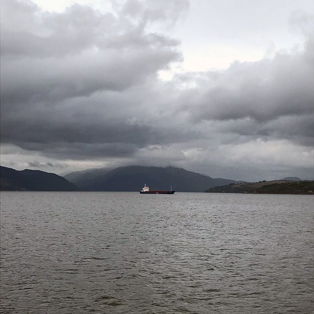 view from the Waverley paddle steamer