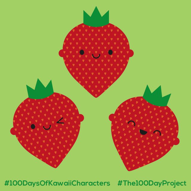 100 Days of Kawaii Characters