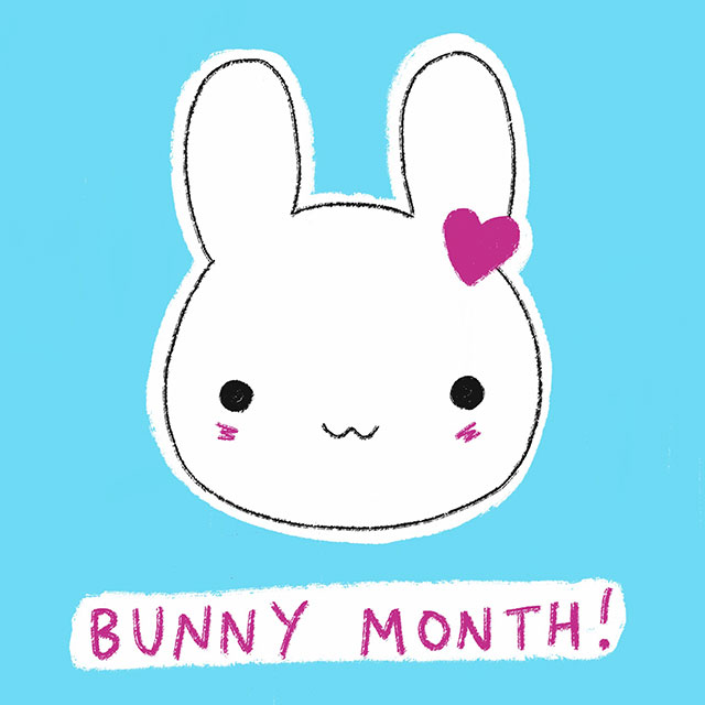 bunny month on patreon