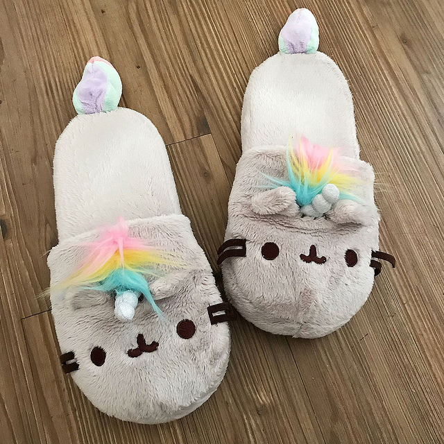 Pusheenicorn slippers