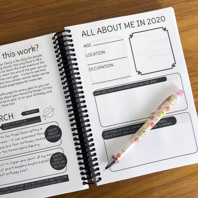 5 Year Diary for 2020-2024