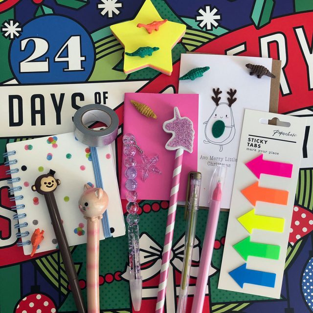Paperchase stationery advent calendar