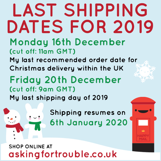 last shipping dates 2019