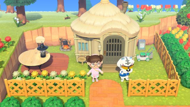 Animal Crossing Villager Gardens