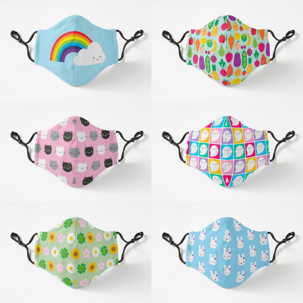 Fitted Face Masks At Redbubble Asking For Trouble