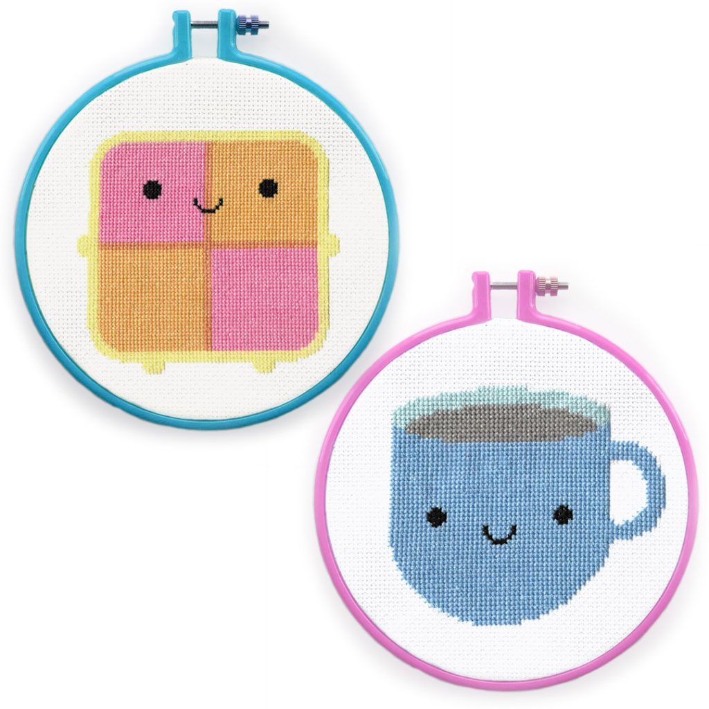 Tea & Cake cross stitch patterns