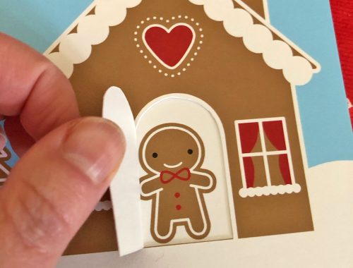 gingerbread house Christmas Card