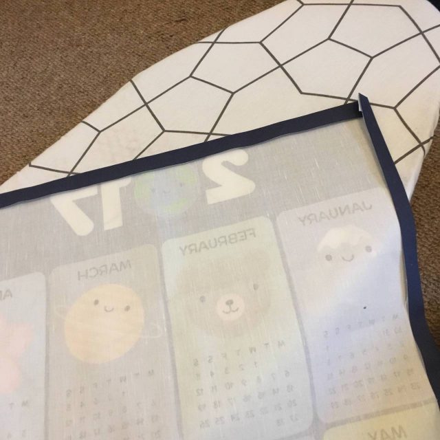 How To Make A Cut & Sew Tea Towel Calendar