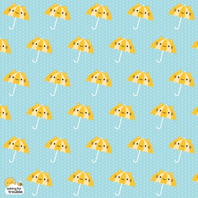 cat umbrella pattern