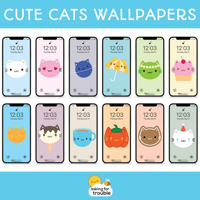 cute cats mobile wallpapers