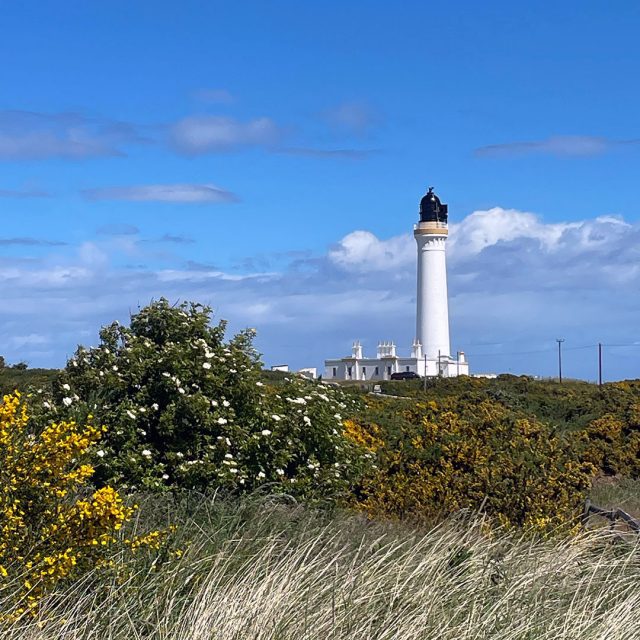 Covesea Skerries lighthouse