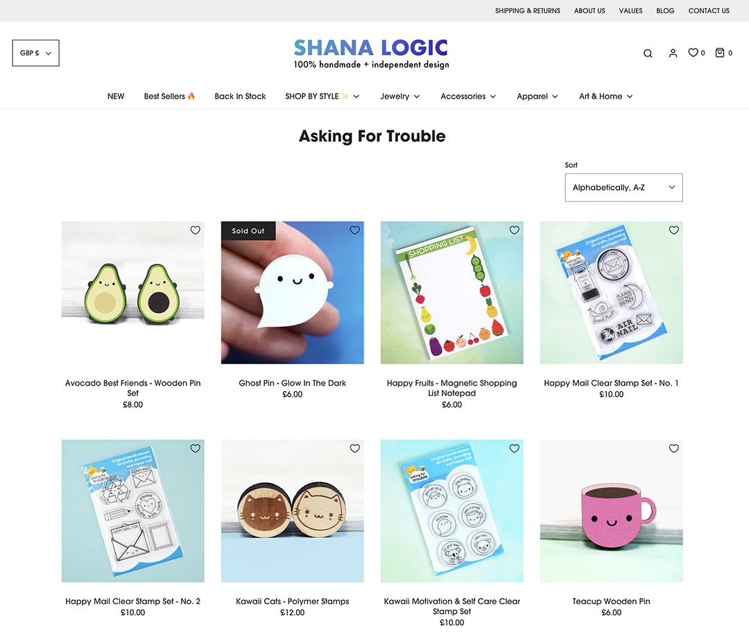 New Stockist: Shana Logic
