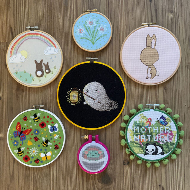 embroidery and cross stitch projects