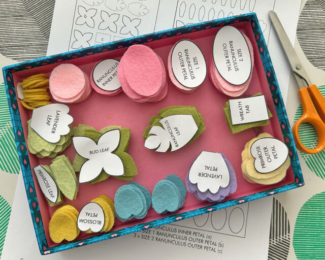 felt flower kit