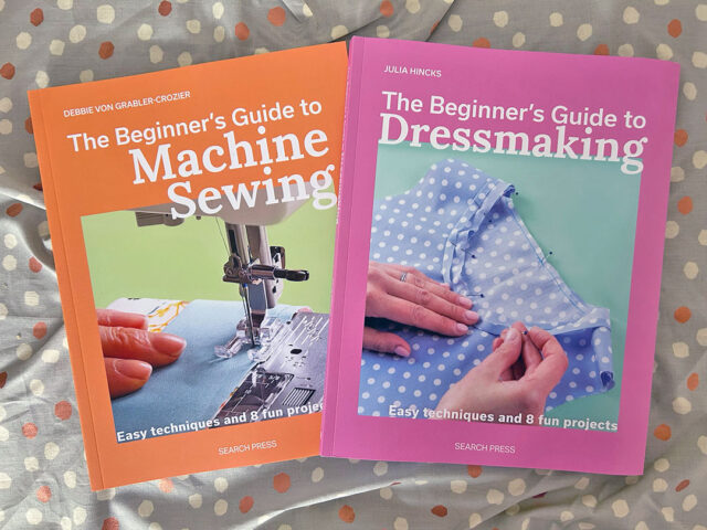 beginner sewing books