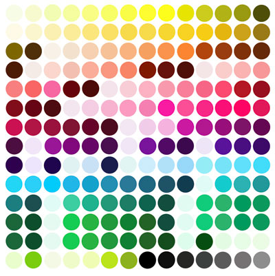Safe Colour Palette for Spoonflower - Asking For Trouble