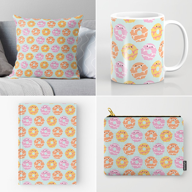 Party Rings Biscuits at Society6 & Redbubble