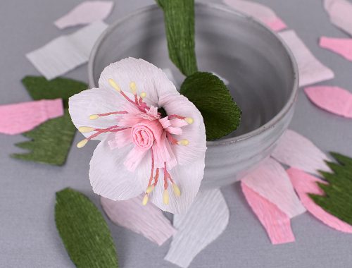 paper crafts sakura cherry blossom flower
