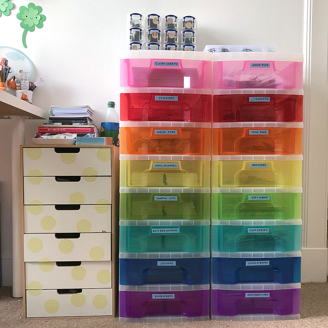Rainbow Studio Storage