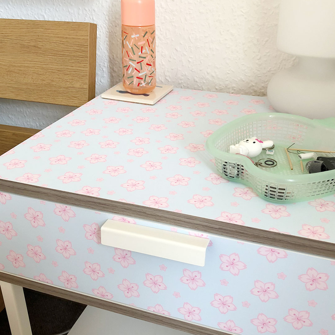 A Cute DIY With Spoonflower Wallpaper