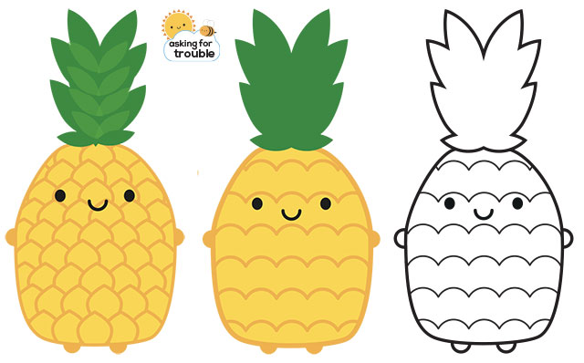 Pineapple Pattern Process