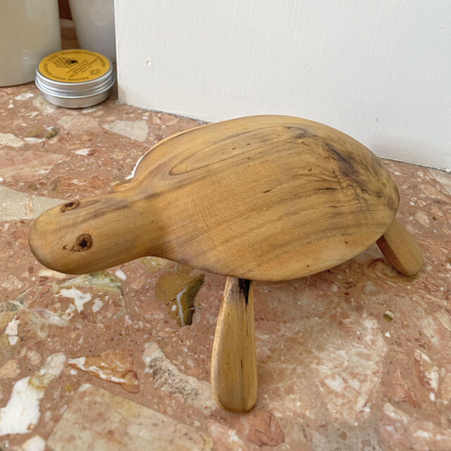 wooden turtle