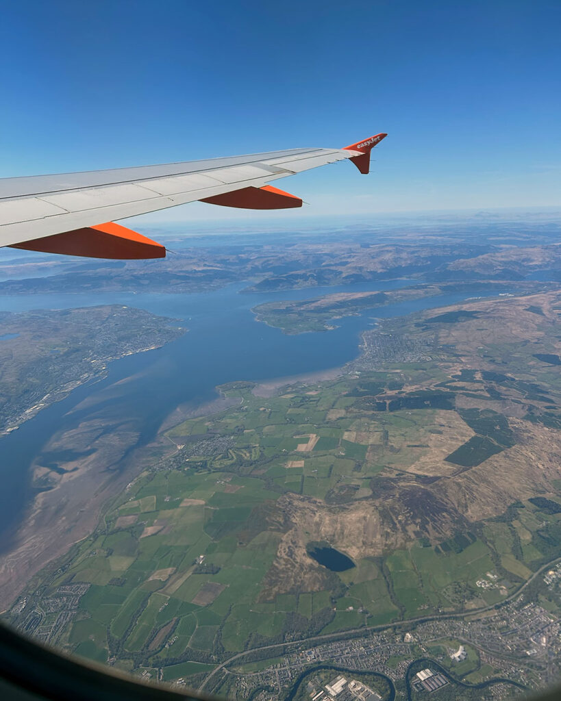 Helensburgh from the air
