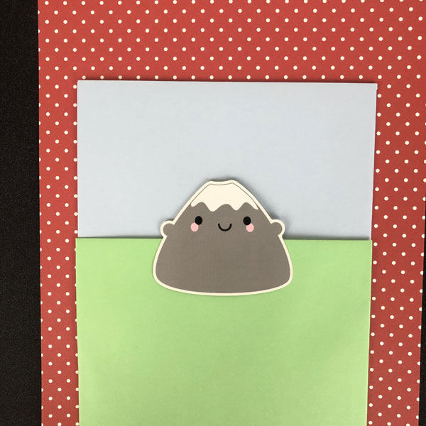 Mt Fuji vinyl sticker