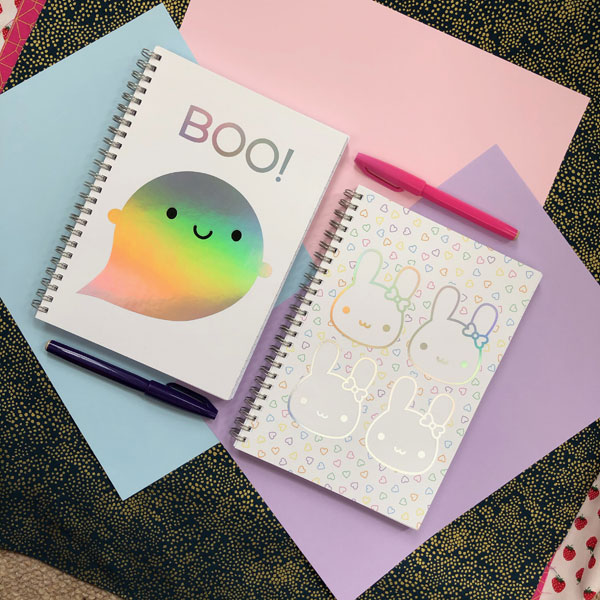 foil notebooks